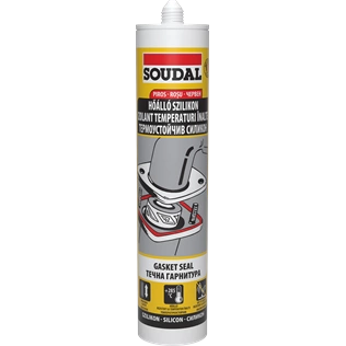 Soudal Gasket Seal hőálló szilikon PIROS 280ml Soudal Gasket Seal hőálló szilikon PIROS 280ml