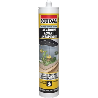 Soudal akváriumragasztó szilikon TRANSZPARENS 280ml Soudal akváriumragasztó szilikon TRANSZPARENS 280ml