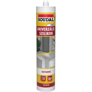 Soudal univerzális szilikon FEHÉR 280ml
