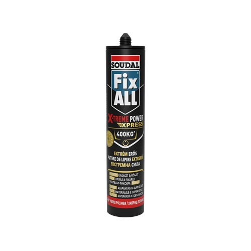 Soudal Fix All X-treme Power Express ragasztó 280ml Soudal Fix All X-treme Power Express ragasztó 280ml