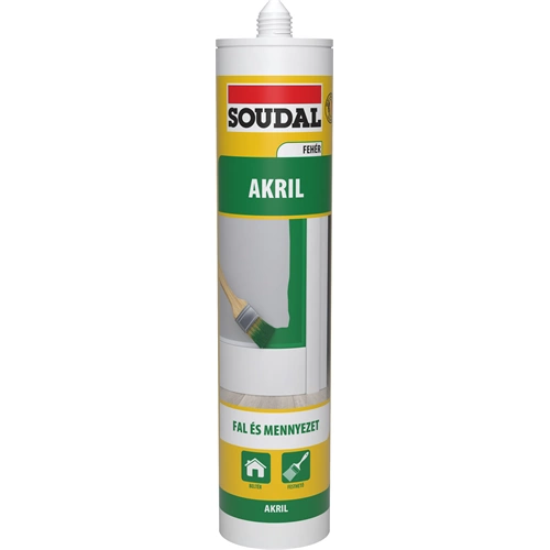 Soudal akril tömítő FEHÉR 280ml