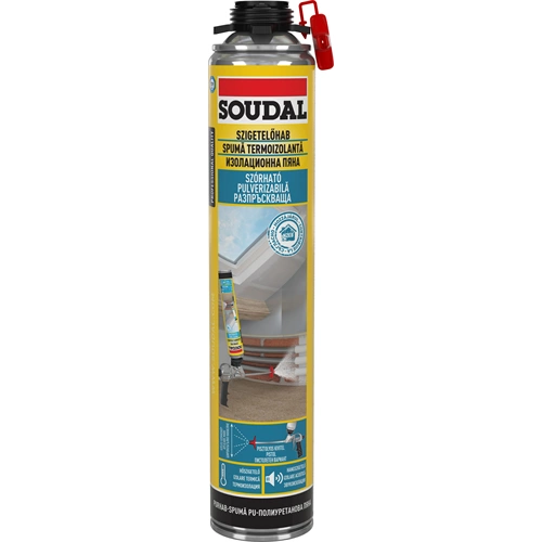 Soudal szórható szigetelőhab 700ml Soudal szórható szigetelőhab 700ml