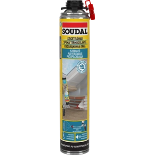 Soudal szórható szigetelőhab 700ml Soudal szórható szigetelőhab 700ml