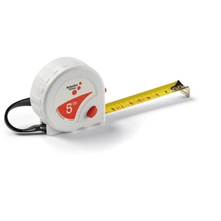 Schuller mérőszalag stoperrel 5m