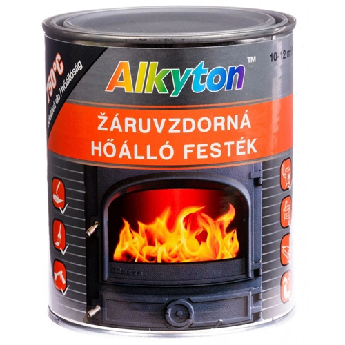 Alkyton hőálló Fekete 750C-IG 750ml