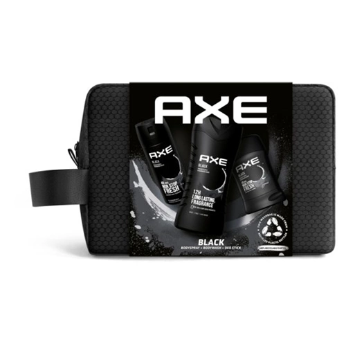 AXE Black ajándékcsomag neszeszerrel (deo&tusfürdő&stift)