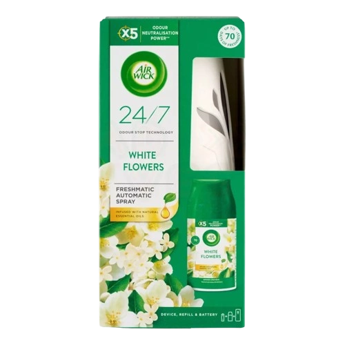 AirWick Freshmatic légfrissítő készülék utántöltővel 250 ml Frézia & Jázmin