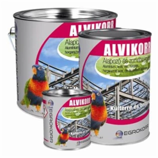 Alvikorr alapozó és zománcfesték egyben 900 EZÜST 250ml