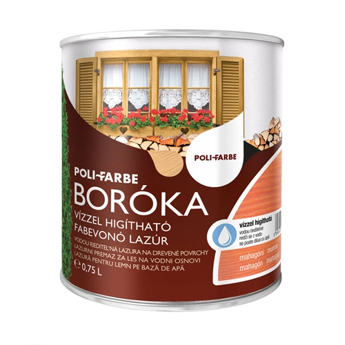 Boróka vastaglazúr MAHAGÓNI 750ml