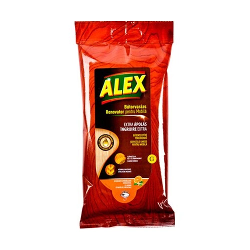 ALEX Extra Ápolás Bútorápoló kendő 30 db