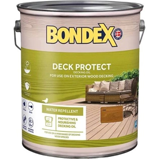 Bondex Deck Protect oldószeres favédő és ápoló olaj kültérre PALISZANDER 2,5L