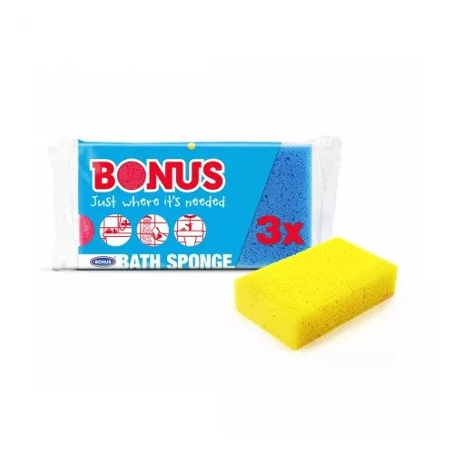 Bonus fürdőszivacs 3db-os