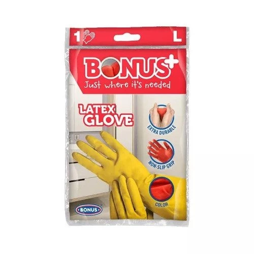 Bonus gumikesztyű L Bonus gumikesztyű L