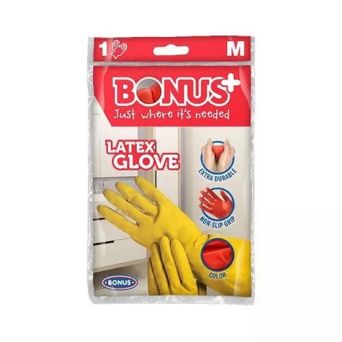 Bonus gumikesztyű M Bonus gumikesztyű M