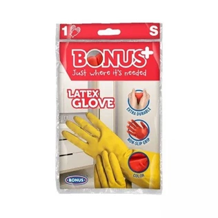 Bonus gumikesztyű S