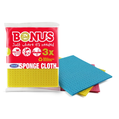 Bonus szivacsos kendő 3db-os Bonus szivacsos kendő 3db-os