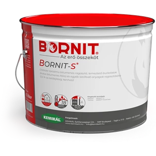 Bornit S bitumenes sűrű bevonóanyag 5L