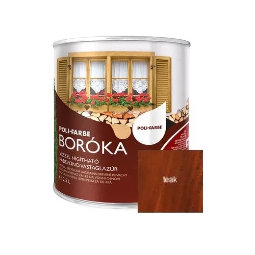 Boróka vastaglazúr TEAK 2,5L