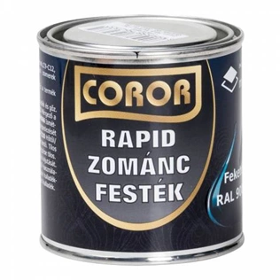 Coror Rapid zománc RAL9005 FEKETE 250ml