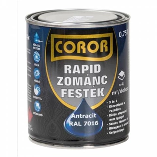 Coror Rapid zománc RAL7016 ANTRACIT 750ml