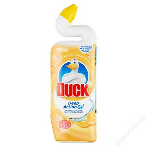 Duck® Deep Action WC-tisztító fertőtlenítő folyadék 750 ml Citrus