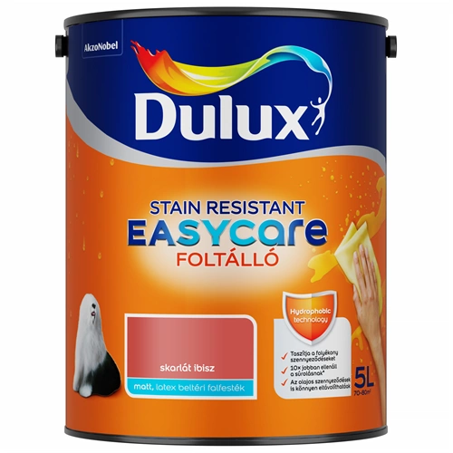 Dulux EasyCare SKARLÁT ÍBISZ 5L Dulux EasyCare SKARLÁT ÍBISZ 5L