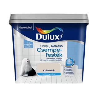 Dulux csempefesték KRÉM FEHÉR 750ml