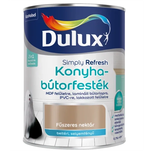 Dulux konyhabútorfesték FŰSZERES NEKTÁR 750ml