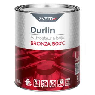 Durlin hőálló ezüst 500°C 5L Durlin hőálló ezüst 500°C 5L