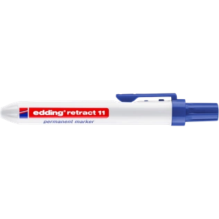 EDDING 11 Nyomógombos alkoholos filctoll - Retract Permanent Marker D10 KÉK EDDING 11 Nyomógombos alkoholos filctoll - Retract Permanent Marker D10 KÉK