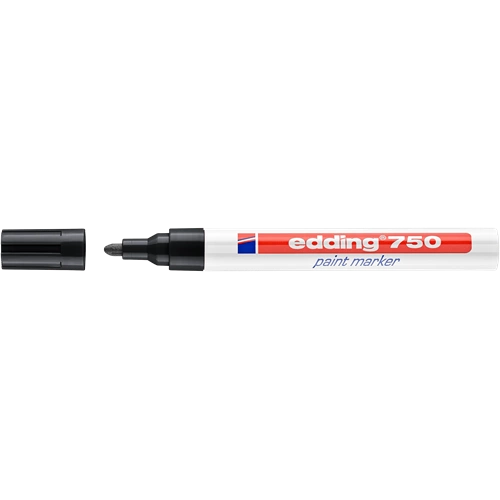 EDDING 750 Lakkfilc - Lakkmarker D10 FEKETE