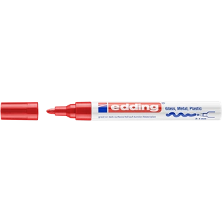 EDDING 750 Lakkfilc - Lakkmarker D10 PIROS EDDING 750 Lakkfilc - Lakkmarker D10 PIROS