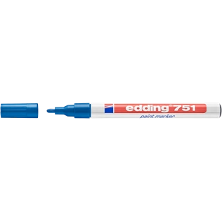 EDDING 751 Lakkfilc - Lakkmarker D10 KÉK EDDING 751 Lakkfilc - Lakkmarker D10 KÉK