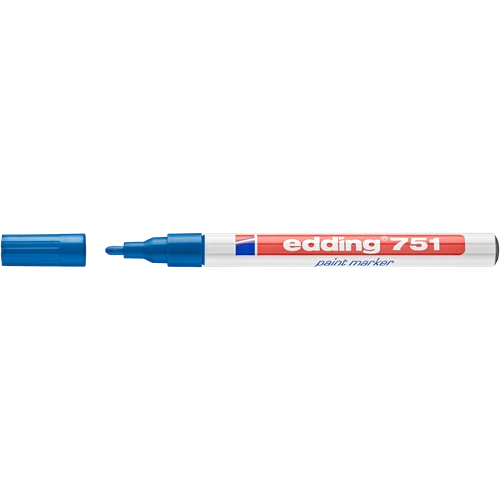 EDDING 751 Lakkfilc - Lakkmarker D10 KÉK EDDING 751 Lakkfilc - Lakkmarker D10 KÉK