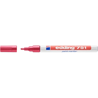 EDDING 751 Lakkfilc - Lakkmarker D10 PIROS EDDING 751 Lakkfilc - Lakkmarker D10 PIROS