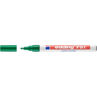 EDDING 751 Lakkfilc - Lakkmarker D10 ZÖLD EDDING 751 Lakkfilc - Lakkmarker D10 ZÖLD