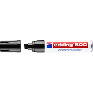 EDDING 800 Alkoholos filctoll - Permanent marker D10 FEKETE EDDING 800 Alkoholos filctoll - Permanent marker D10 FEKETE