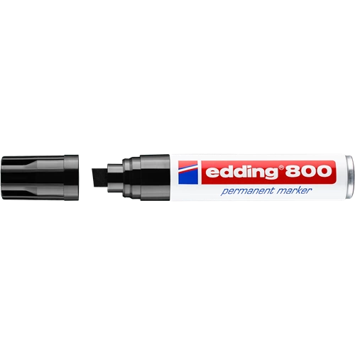 EDDING 800 Alkoholos filctoll - Permanent marker D10 FEKETE EDDING 800 Alkoholos filctoll - Permanent marker D10 FEKETE