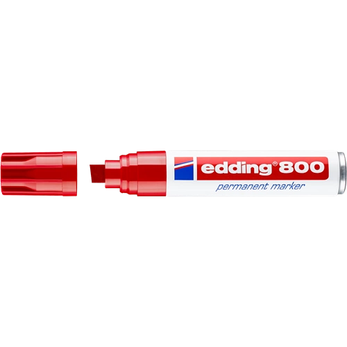 EDDING 800 Alkoholos filctoll - Permanent marker D10 PIROS