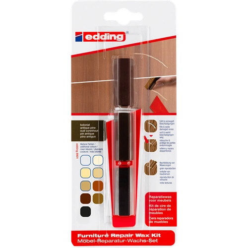 EDDING 8901 bútor javító wax készlet COLONIAL