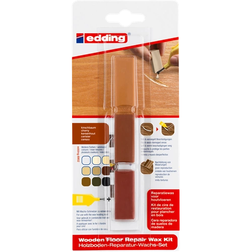 EDDING 8902 padló javító wax készlet CSERESZNYE