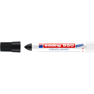 EDDING 950 Alkoholos jelölő filctoll - Permanent jelölő marker D10 FEKETE EDDING 950 Alkoholos jelölő filctoll - Permanent jelölő marker D10 FEKETE