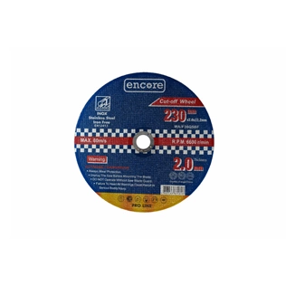 ENCORE Vágókorong fémre 230 x 2,0 x 22,23 mm INOX