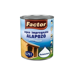 Factor Aqua Impregnáló alapozó színtelen 750ml