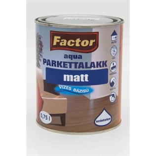 Factor Aqua parkettalakk matt 750ml Factor Aqua parkettalakk matt 750ml