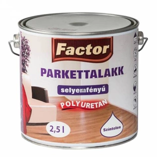 Factor Parkettalakk selyemfényű színtelen 2,5l