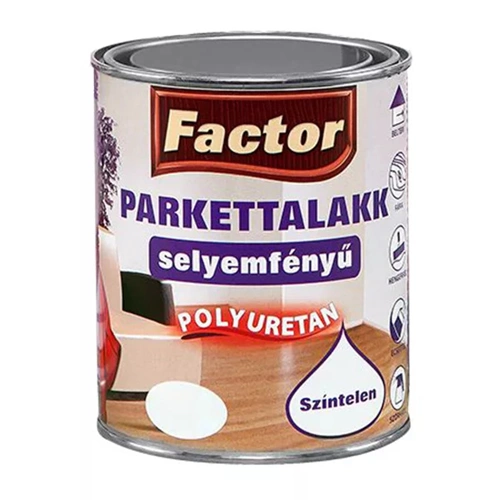 Factor Parkettalakk selyemfényű színtelen 5L