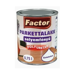 Factor Parkettalakk selyemfényű színtelen 750ml