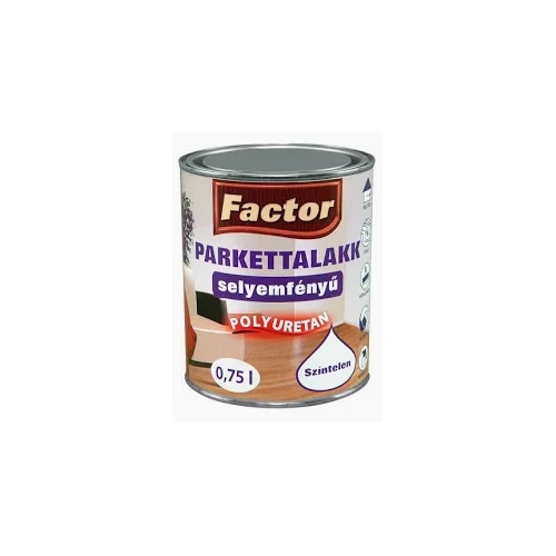 Factor Parkettalakk selyemfényű színtelen 750ml