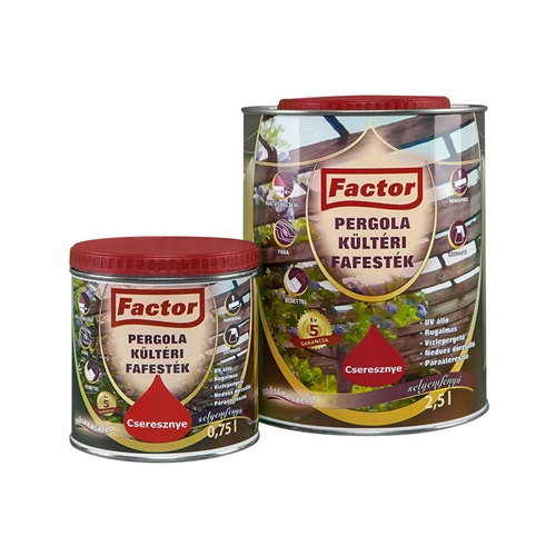 Factor Pergola kültéri fafesték ARANYTÖLGY 2,5L